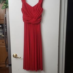 Suzi Chin Red Party Dress Size 10